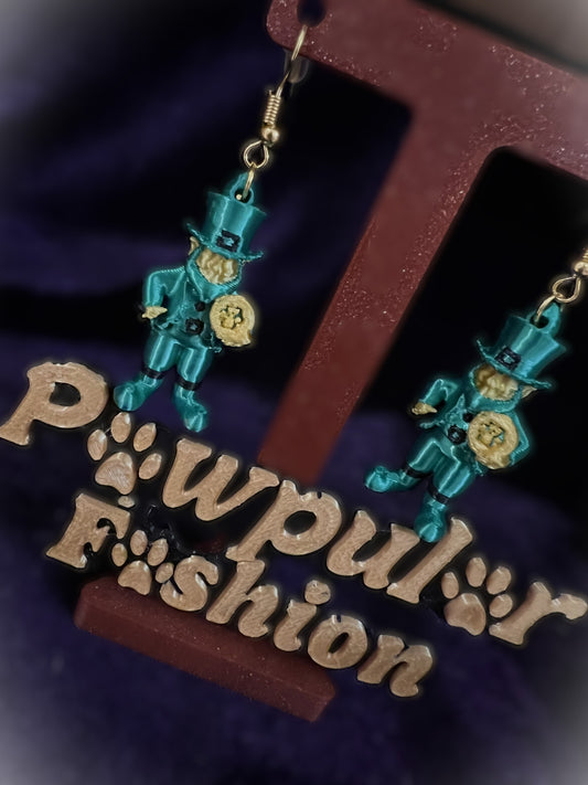 Limited Edition - Pawpular Leprechaun Earrings